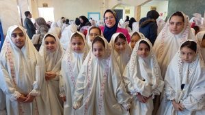 دانش آموزان در جشن تكليف