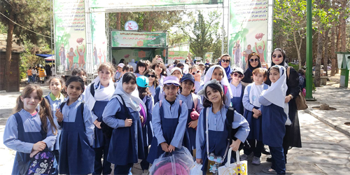 برگزاری اردوی دانش اموزی پارک بانوان